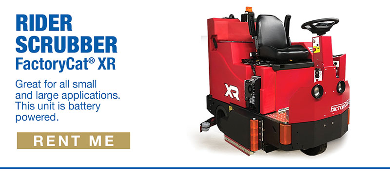 RIDER SCRUBBER - FactoryCat® XR 